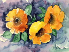 Gelbe Blütenpracht (verkauft)